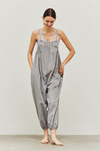Load image into Gallery viewer, 100% Cotton Gray Jumpsuit from The King Kouture Spring/Summer 2022