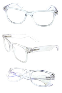 Clear Frame Blue Computer Light Blocking Eyeglasses