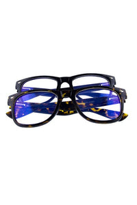 Tortoise Shell Frame Blue Computer Light Blocking Eyeglasses