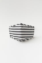Load image into Gallery viewer, Black/White Cotton Adjustable Washable Face Masks Filter Pocket

